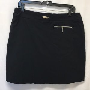 Jamie Sadock black Golf skirt